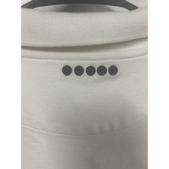 Coogi Mens Polo Shirt Size 3XL White Embroidered Premium Collection Short Sleeve - Picture 12 of 12